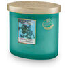 Bougies, diffuseurs Heart And Home Bougie 2 m&egrave;ches Ellipse Apaisement - Bleu Unique. . Maison & D&eacute;co > Bougies, diffuseurs.