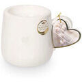 Bougies, diffuseurs Heart And Home Petit mug bougie en c&eacute;ramique blanche Amour Toujours Blanc Unique. . Maison & D&eacute;co > Bougies, diffuseurs. Grenoble