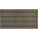Tapis Future Home Tapis d&eacute;co &agrave; rayures en coton et jute Beige 60x120 cm. . Maison & D&eacute;co > Tapis.
