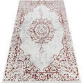 D&eacute;coration sur Grenoble : Tapis Rugsx Tapis ALLURE 1961 Ornement, cadre - Structurel, 120x170 cm Blanc 120x170 cm. . Maison & D&eacute;co > Tapis.