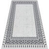 Tapis Rugsx Tapis ALLURE 1960 Cl&eacute; grecque, cadre - 160x220 cm Blanc 160x220 cm. . Maison & D&eacute;co > Tapis.
