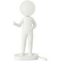 Lampes &agrave; poser Jolipa Lampe bonhomme en r&eacute;sine blanche Blanc Unique. . Maison & D&eacute;co > Lampes &agrave; poser. Grenoble