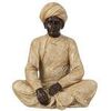 Statuettes et figurines Jolipa D&eacute;coration homme indien assis en r&eacute;sine Beige Unique. . Maison & D&eacute;co > Statuettes et figurines.