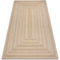 Tapis Rugsx FLAT 48962265 Tapis sisal G&eacute;om&eacute;trique - couleur 200x290 cm Beige 200x290 cm. . Maison & D&eacute;co > Tapis.