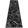 D&eacute;coration sur Grenoble : Tapis Rugsx Tapis, tapis de couloir ALLURE 1963 Marbre 70x250 cm Noir 70x250 cm. . Maison & D&eacute;co > Tapis.