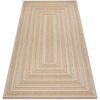 Tapis Rugsx FLAT 48962265 Tapis sisal G&eacute;om&eacute;trique - couleur 160x230 cm Beige 160x230 cm. . Maison & D&eacute;co > Tapis.