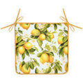 Galettes de chaise Stof Galette de chaise citrons en polyester blanc 38 cm Blanc Unique. . Maison & D&eacute;co> Galettes de chaise. Grenoble