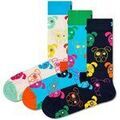 Chaussettes sur Grenoble : Chaussettes Happy socks unisexe Chaussettes Paquet de 3