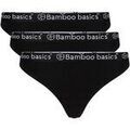 Strings Bamboo Basics Femme String Paquet de 3 EMMA Noir Grenoble