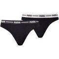Culottes & autres bas
sur Grenoble : Strings Puma Femme String Paquet de 2 Noir