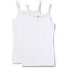 Maillots de corps Sanetta Fille Maillot de corps Paquet de 2 Blanc