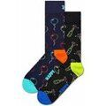 Chaussettes sur Grenoble : Chaussettes Happy socks unisexe Chaussettes Paquet de 2