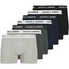 Cale&ccedil;ons Jack & Jones Homme Cale&ccedil;on Paquet de 7 JACBASIC TRUNKS 7 PACK Multicolore