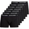 Cale&ccedil;ons Jack & Jones Homme Cale&ccedil;on Paquet de 7 JACHUEY TRUNKS 7 PACK Noir