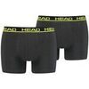 Cale&ccedil;ons Head Homme Cale&ccedil;on Paquet de 2 Basic Boxer 2P Multicolore
