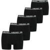 Cale&ccedil;ons Head Homme Cale&ccedil;on Paquet de 5 BASIC BOXER 5P ECOM Noir