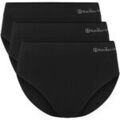 Slips Bamboo Basics Femme Slip Paquet de 3 BELLE Noir