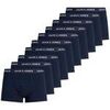 Cale&ccedil;ons Jack & Jones Homme Cale&ccedil;on Paquet de 10 JACSOLID Bleu