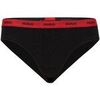 Slips HUGO Femme Slip Paquet de 3 Brief Stripe Noir