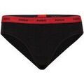 Culottes & autres bas
sur Grenoble : Slips HUGO Femme Slip Paquet de 3 Brief Stripe Noir
