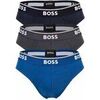 Slips BOSS Homme Slip Paquet de 3 Briefs 3P Power Bleu