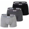 Cale&ccedil;ons BOSS Homme Cale&ccedil;on Paquet de 3 Trunk 3P Power Gris