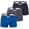 Cale&ccedil;ons BOSS Homme Cale&ccedil;on Paquet de 3 Trunk 3P Power Bleu