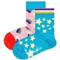Chaussettes sur Grenoble : Chaussettes Happy socks unisexe Chaussettes Paquet de 2