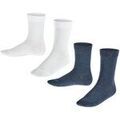 Chaussettes sur Grenoble : Chaussettes Falke unisexe Chaussettes Paquet de 2 Happy 2P SO