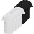 Tee-shirts sur Grenoble : T-shirt Jack & Jones Homme T-shirt Paquet de 7 JJENOA TEE CREW NECK 7PK