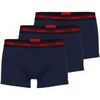 Cale&ccedil;ons HUGO Homme Cale&ccedil;on Paquet de 3 TRUNK TRIPLET PLANET Bleu