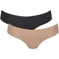 Strings Sloggi Femme String Paquet de 2 Zero Microfiber Hipstring 2.0 Multicolore Grenoble