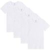 T-shirt enfant Sanetta Gar&ccedil;on Maillot de corps Paquet de 4 Blanc