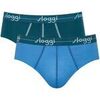 Slips Sloggi Homme Slip Paquet de 2 Start midi C2P box Bleu