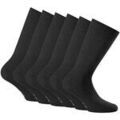 Chaussettes sur Grenoble : Chaussettes Rohner unisexe Chaussettes Paquet de 6 cotton II 6er Pack