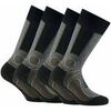 Chaussettes Rohner unisexe Chaussettes Paquet de 4 trekking 2-er pack