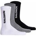 Chaussettes sur Grenoble : Chaussettes Salomon unisexe Chaussettes Paquet de 3 EVERYDAY CREW 3P