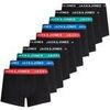 Cale&ccedil;ons Jack & Jones Homme Cale&ccedil;on Paquet de 10 JACHUEY TRUNKS 5 PACK Multicolore