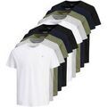 Tee-shirts sur Grenoble : T-shirt Jack & Jones Homme T-shirt Paquet de 10 JORJXJ