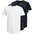 T-shirt Jack & Jones Homme T-shirt Paquet de 3 JJENOA TEE 3PK