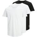 Tee-shirts sur Grenoble : T-shirt Jack & Jones Homme T-shirt Paquet de 3 JJENOA TEE 3PK