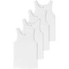 Maillots de corps Uncover By Schiesser Homme Maillot de corps Paquet de 4 Blanc