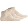 Chaussettes Hudson unisexe Chaussettes Paquet de 3 SIMPLY� 3-PACK SNEAKER Beige