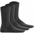 Chaussettes Hudson unisexe Chaussettes Paquet de 3 SIMPLY� 3-PACK Gris Grenoble