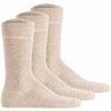 Chaussettes Hudson unisexe Chaussettes Paquet de 3 SIMPLY� 3-PACK Beige