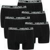 Cale&ccedil;ons Head Homme Cale&ccedil;on Paquet de 6 Basic Boxer 2P Noir