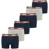 Cale&ccedil;ons Levis Homme Cale&ccedil;on Paquet de 6 MEN SPRTSWR LOGO BOXER BRIEF 3P Multicolore