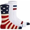 Chaussettes sur Grenoble : Chaussettes Stance unisexe Chaussettes Paquet de 3 The Americana
