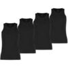 Maillots de corps Puma Homme Maillot de corps Paquet de 4 Noir
