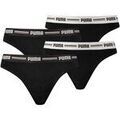 Culottes & autres bas
sur Grenoble : Strings Puma Femme String Paquet de 4 Noir